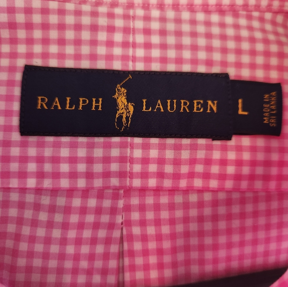 Polo Ralph Lauren Classic Fit Button-Up Shirt Sz L - Picture 4 of 9